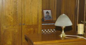 Armadio legno mansardato 3